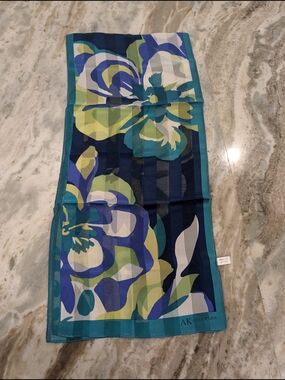 Anne Klein Floral Scarf